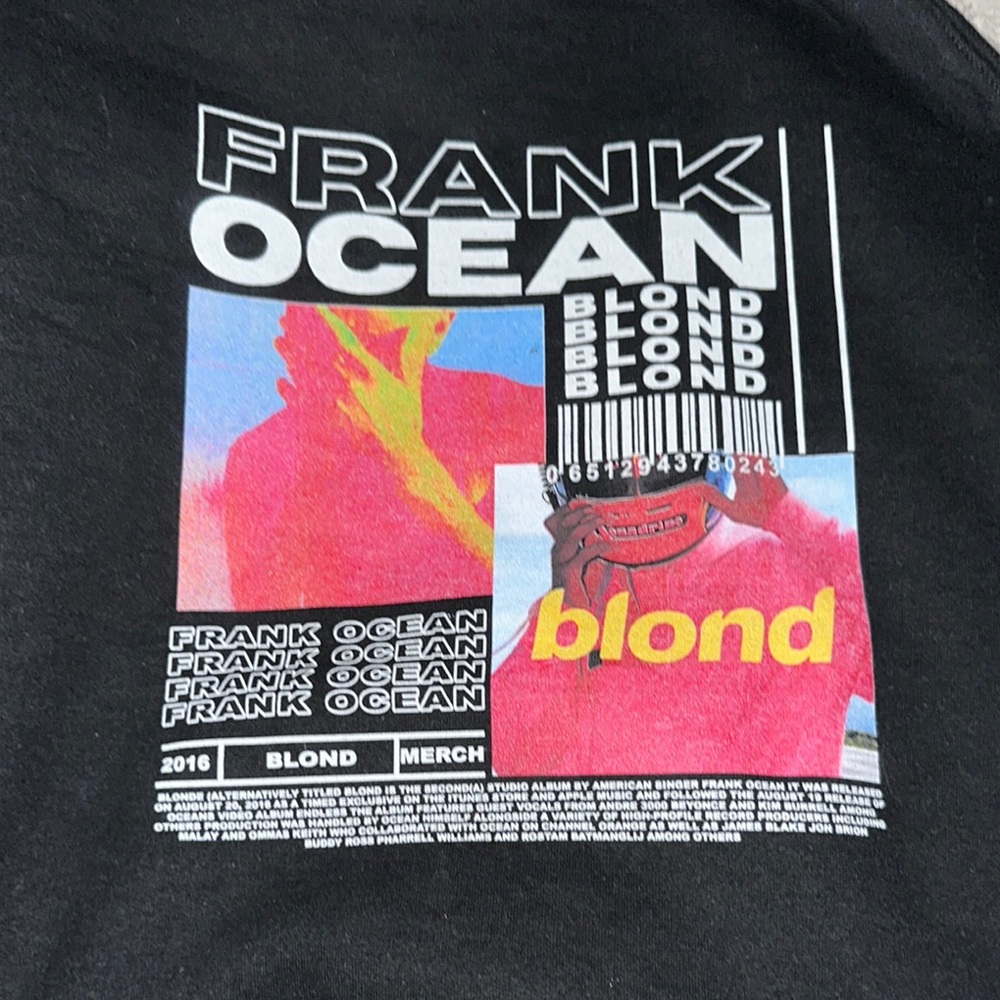 Blond Black Hoodie